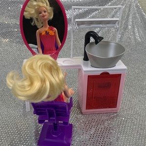 Barbie Sparkle Style Salon Playset